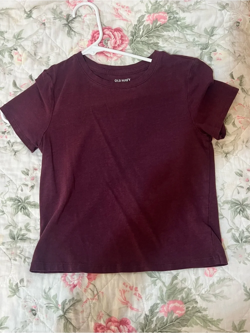 Old Navy Women's Short Sleeve Tee - Plum